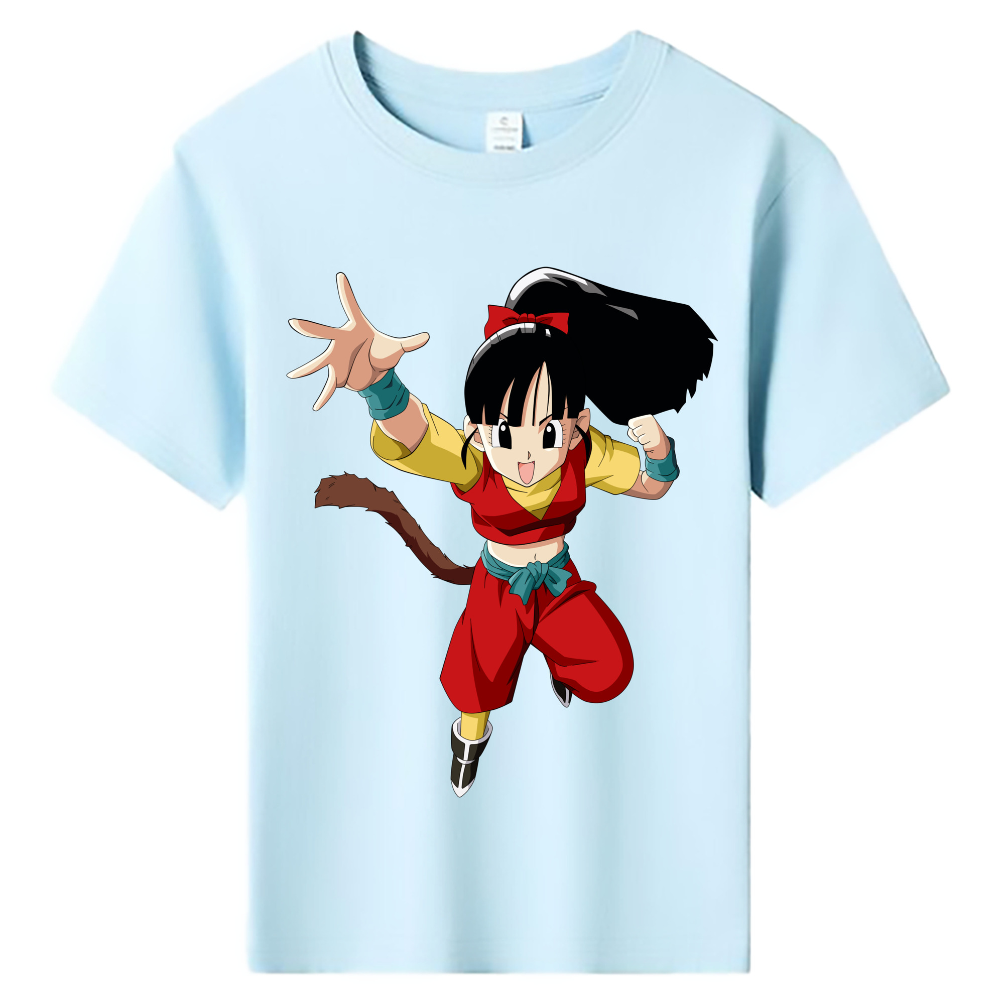 （画像用） ドラゴンボール パン DRAGON BALL Pan 綿100％キッズTシャツ（フロントプリント）